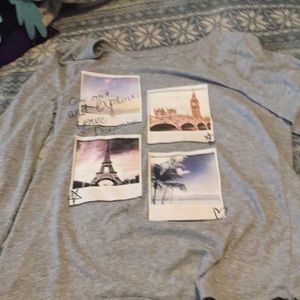 Paris long sleeved tee